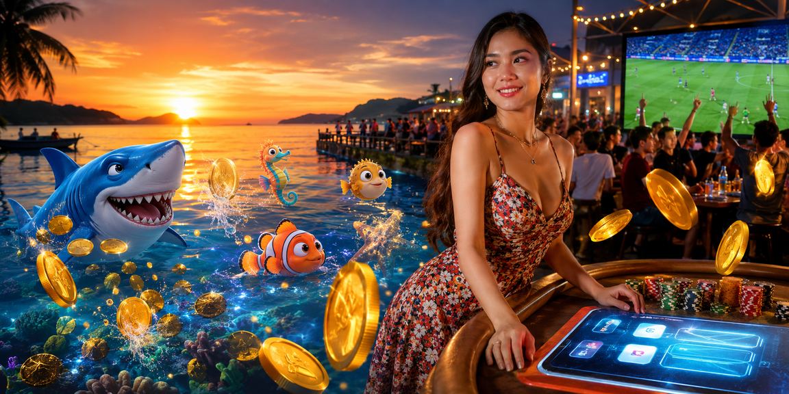 Permainan tembak ikan bergaya Malaysia di Kota Kinabalu pada platform xt3
